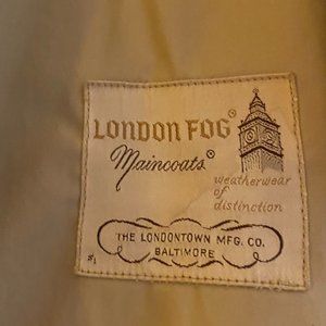 LONDON FOG Mens Trench Coat
